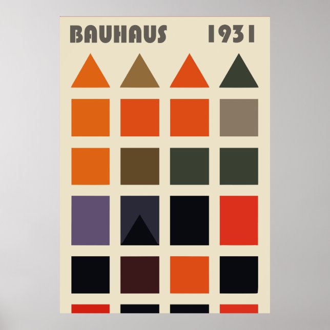 Poster du Bauhaus (Devant)