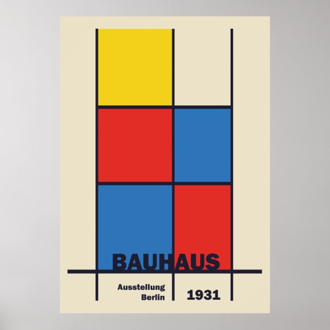 Poster du Bauhaus (Devant)