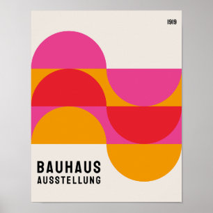 Poster du Bauhaus, Exposition du Bauhaus 1919 B18