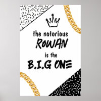 Poster du Big One, anniversaire des années 90 Hip