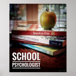 Poster du bureau du psychologue scolaire Imprimer