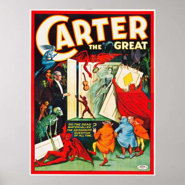 Poster du Cabinet Carter the Great Spirit (Devant)