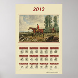 Poster du calendrier 2012 de Huntsman