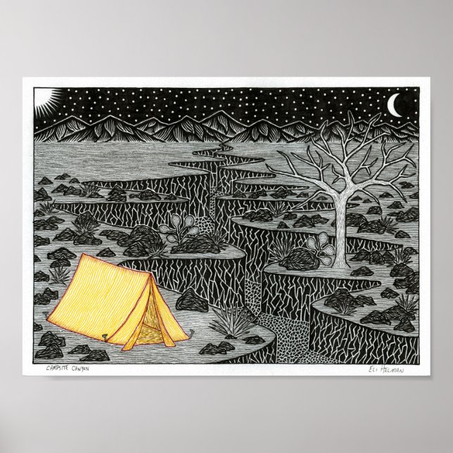Poster du camping Canyon (Devant)