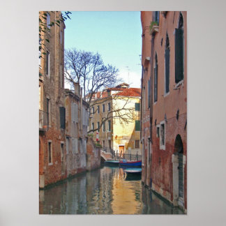 Poster du canal de Venise