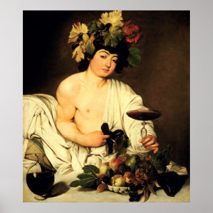 Poster du Caravaggio Bacchus