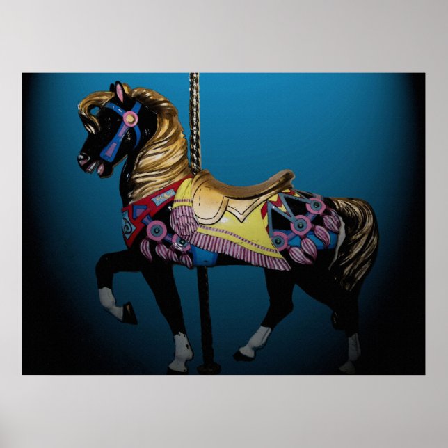 Poster du Carousel Horse 32 x 24 (Devant)