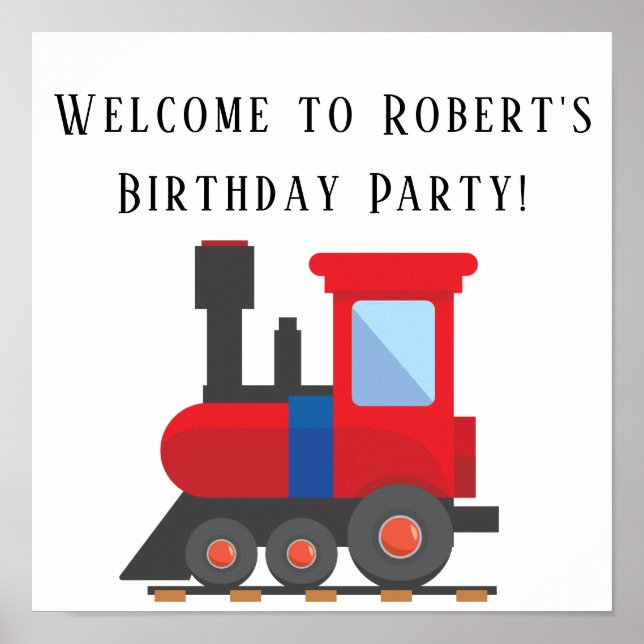 Poster du Carré de la fête d'anniversaire (Devant)