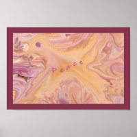 Poster du carré Peace Dove