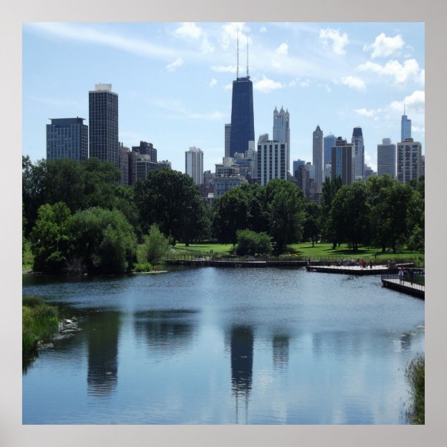 Poster du Centre John Hancock de Chicago (Devant)