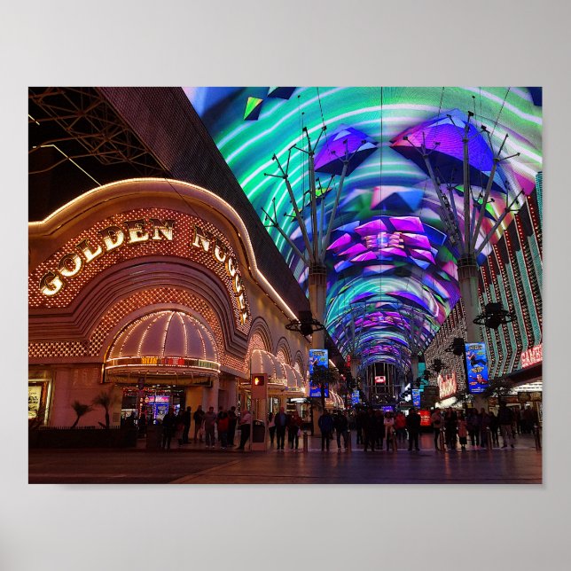 Poster du centre-ville de Las Vegas #4 (Devant)