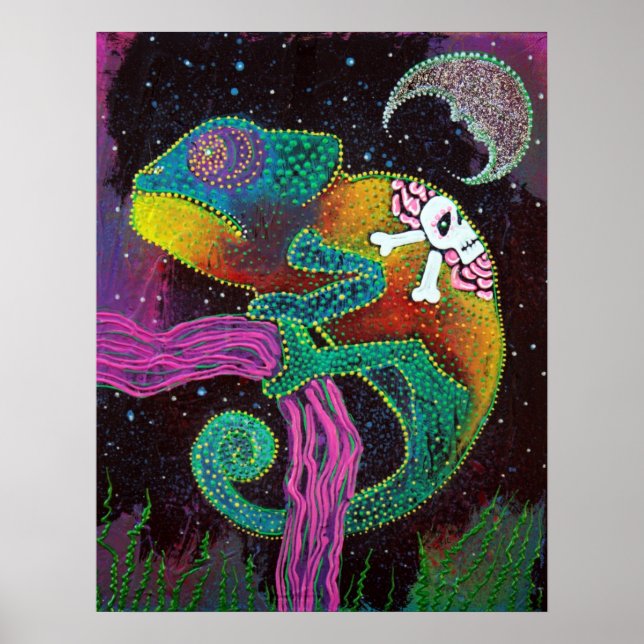 Poster du Chameleon de minuit (Devant)