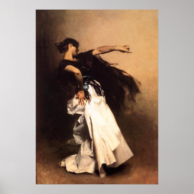 Poster du chanteur Sargent Spanish Dancer (Devant)