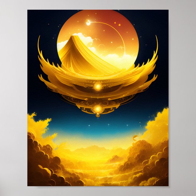 Poster du Chariot de Dieu (Devant)