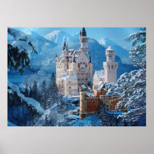 Poster du château de Neuschwanstein