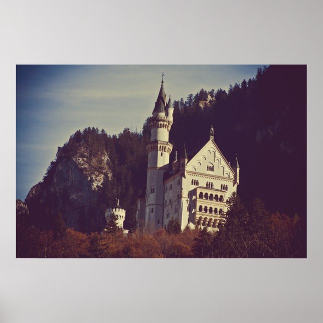 Poster du château de Neuschwanstein (Devant)