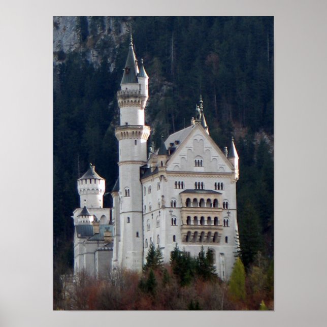Poster du château de Neuschwanstein (Devant)