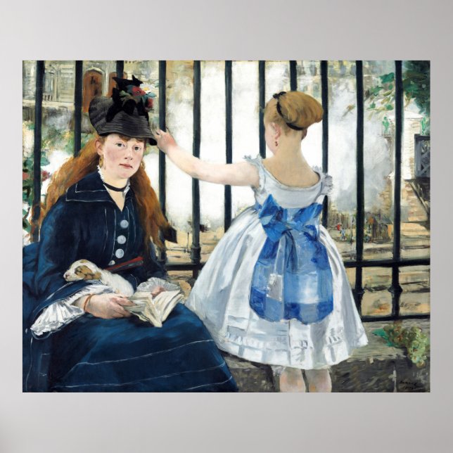 Poster du chemin de fer Edouard Manet (Devant)