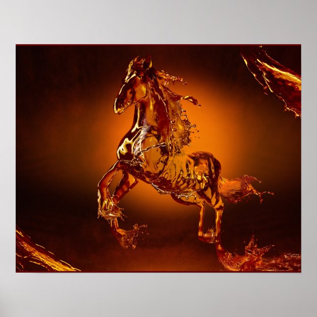 Poster du cheval (Devant)