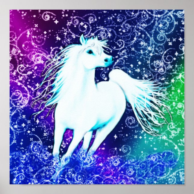 Poster du Cheval Blanc Arabian Myth (Devant)