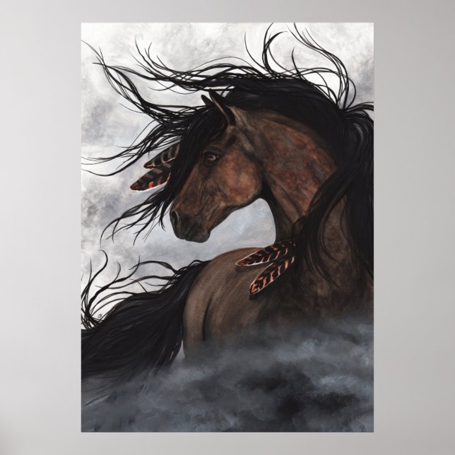 Poster du cheval Majestic par Bihrle (Devant)