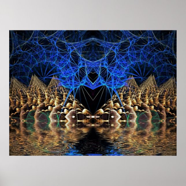 Poster du Chevalier fractal (Devant)