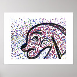 Poster du chien de Glittery