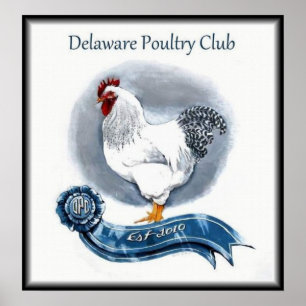 Poster du club de volaille du Delaware