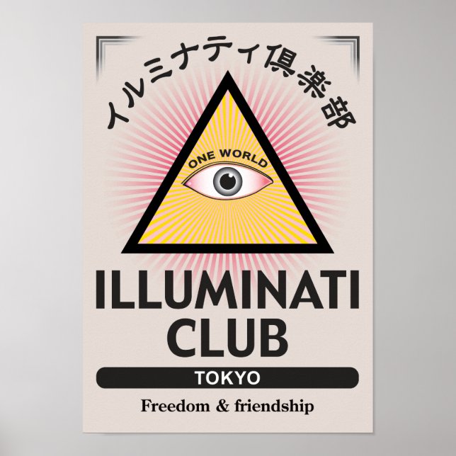 Poster du Club Illuminati-01 (Devant)