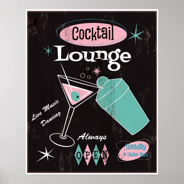 Poster du Cocktail Lounge (Devant)