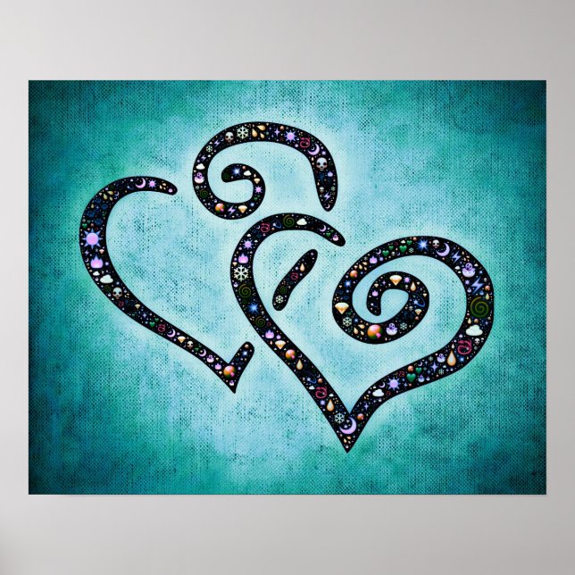 Poster du Coeur bleu (Devant)