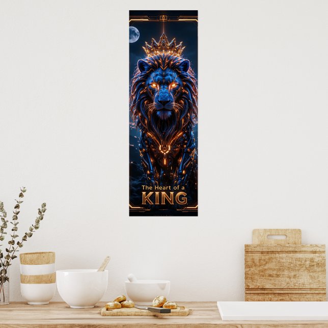Poster du Coeur d'un Roi - Cyber Lion (Cuisine)