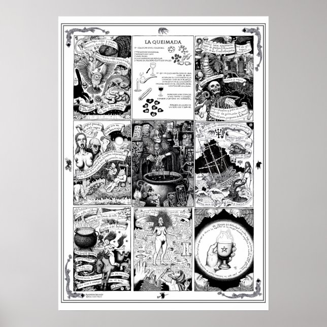 Poster du Conjuro de la Queimada (Devant)