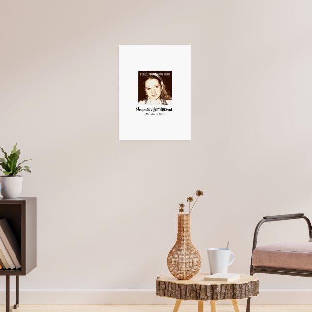 Poster du conseil d'administration du bat mitzvah (Salon 3)