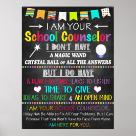 Poster du décor du bureau du conseiller scolaire