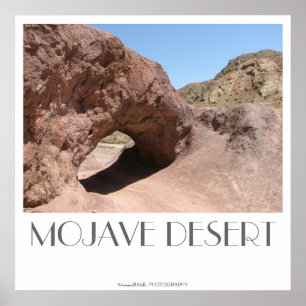 Poster du désert de Mojave !