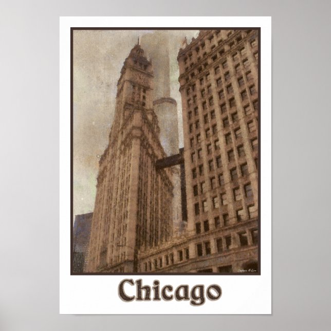 Poster du Downtown Chicago (Devant)