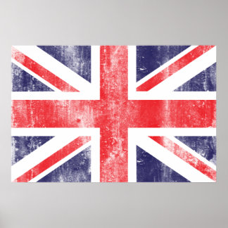 Poster du drapeau vintage