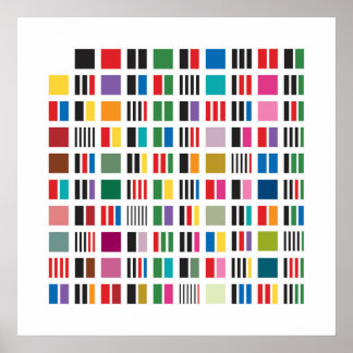 Poster du facteur premier - blanc