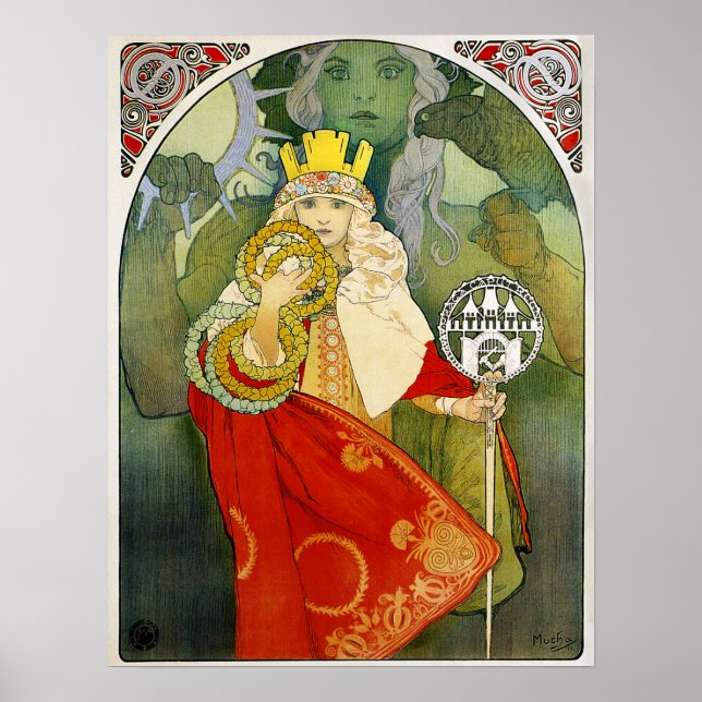 Poster du Festival Alphonse Mucha Sokol (Devant)