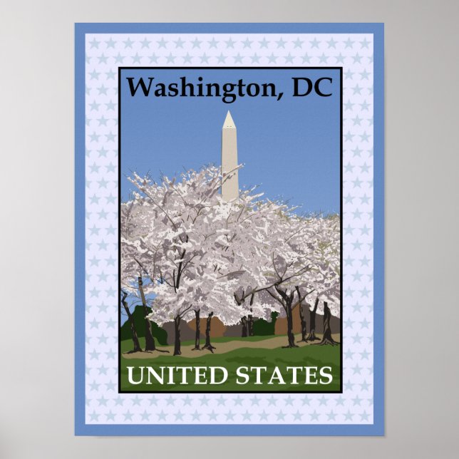 Poster du Festival Cherry Blossom de Washington DC (Devant)