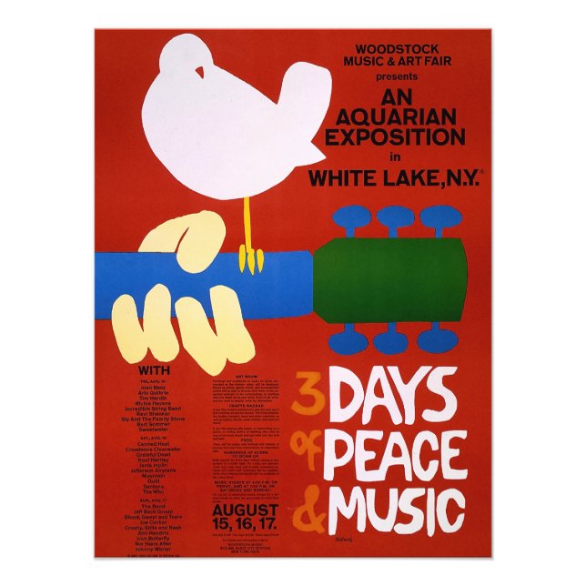 Poster du Festival de musique vintage (Devant)