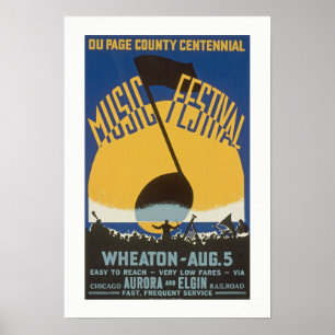 Poster du Festival de musique vintage