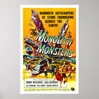 Poster du film Vintage Monolith Monsters
