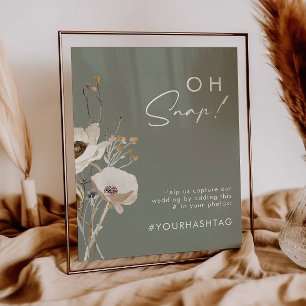 Poster du Fleur sauvage Whimsical Sage Oh Snap