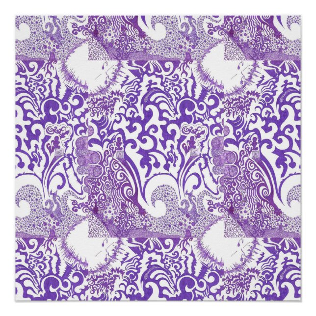 Poster du Funk pourpre (Devant)