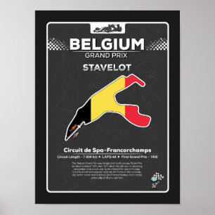 Poster du GP belge