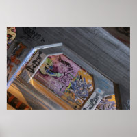 Poster du graffiti Atlanta