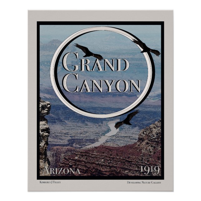 Poster du Grand Canyon (Devant)