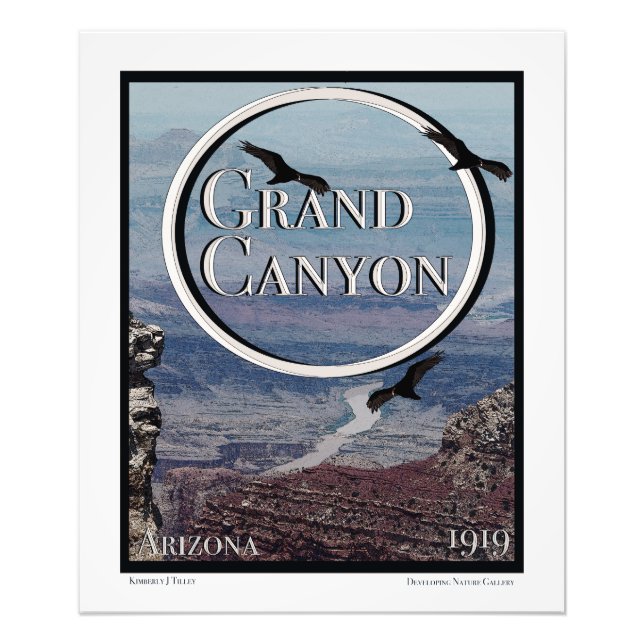 Poster du Grand Canyon (Devant)